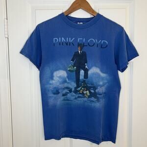 Vintage Pink Floyd Wish You Were Here Blue T Shirt AAA Alstyle Tag Size Medium